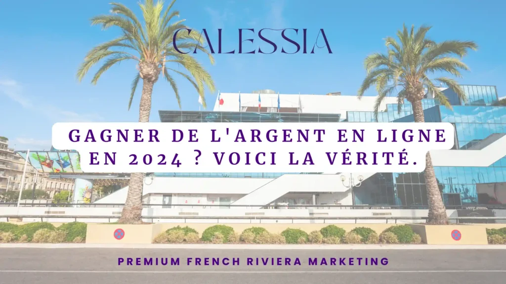 gagner de l'argent en ligne en 2024 Voici la vérité